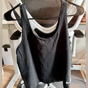 Nike Women's Classic Flow Black Tank Top